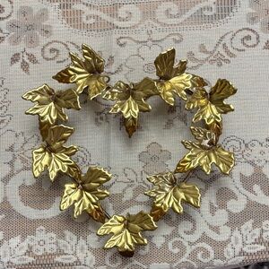 Gold Leaf Holiday Garland